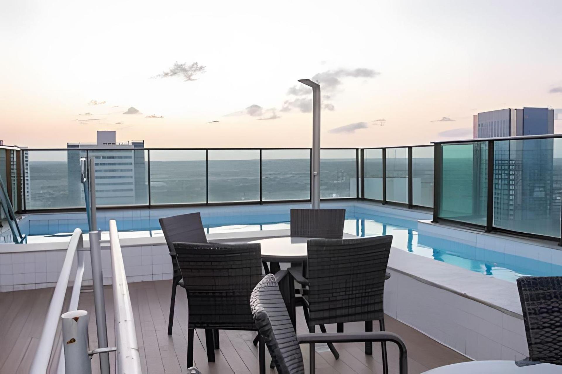 Apartamento Hosts Br - Estudio Em Boa Viagem Recife Exterior foto